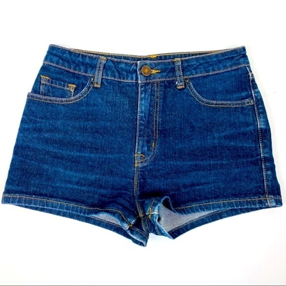 Urban Outfitters BDG High Rise Erin Shorty Denim Shorts Size 28W - Picture 1 of 8